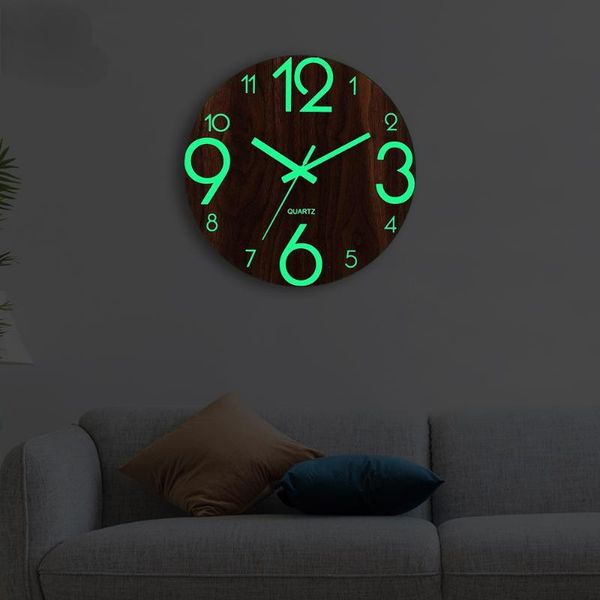 wall clocks wooden clock luminous number hanging quiet dark glowing modern watches home decor christmas gift
wall clocks wooden clock luminous number hanging quiet dark glowing modern watches home decor christmas gift