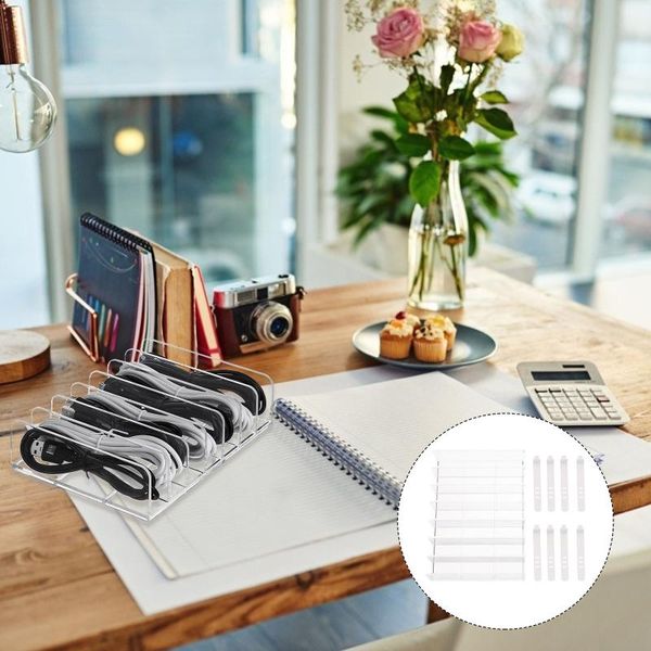 storage drawers 1pc cable box transparent acrylic organizer holder with ties
storage drawers 1pc cable box transparent acrylic organizer holder with ties