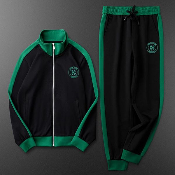 men's tracksuits trendy all-match casual sports suit men and women with the same webbing jacket pants two-piece handsome, Gray
men's tracksuits trendy all-match casual sports suit men and women with the same webbing jacket pants two-piece handsome, Gray