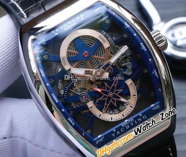 new saratoge s6 yachting vanguard v45 s6 yacht automatic mens watch blue skeleton dial tourbillon steel case black leather/rubber sport gent, Slivery;brown
new saratoge s6 yachting vanguard v45 s6 yacht automatic mens watch blue skeleton dial tourbillon steel case black leather/rubber sport gent, Slivery;brown