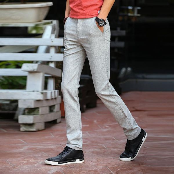 men's pants 2021 casual men brand clothing spring summer long khaki elastic male trousers, Black
men's pants 2021 casual men brand clothing spring summer long khaki elastic male trousers, Black