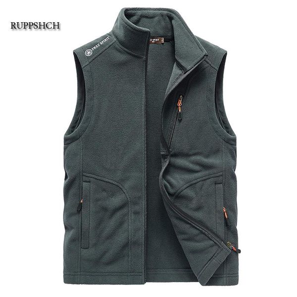 men's vests polar fleece men sleeveless vest jacket autumn and winter fashion cotton waistcoat thick warm clothing, Black;white
men's vests polar fleece men sleeveless vest jacket autumn and winter fashion cotton waistcoat thick warm clothing, Black;white