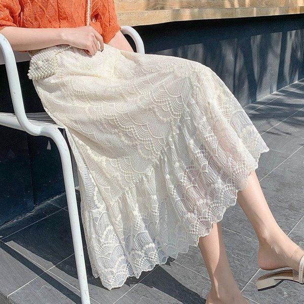 skirts lace skirt mid-length 2021 spring and summer korean version of ins gauze a-line large swing fairy, Black
skirts lace skirt mid-length 2021 spring and summer korean version of ins gauze a-line large swing fairy, Black