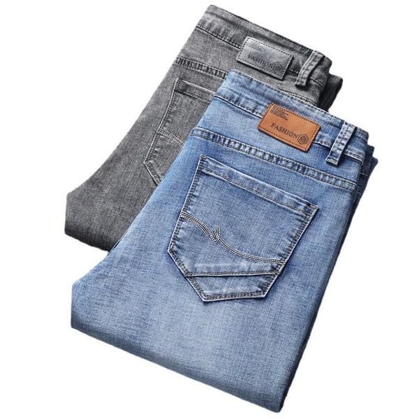 men's jeans autumn italy trousers cotton straight elasticferraga brand business pants classic winter denim male, Blue
men's jeans autumn italy trousers cotton straight elasticferraga brand business pants classic winter denim male, Blue