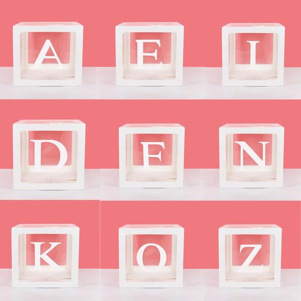 party decoration cyuan a-z letter name transparent balloon box baby one blocks boy girl gift wedding decor shower birthday
party decoration cyuan a-z letter name transparent balloon box baby one blocks boy girl gift wedding decor shower birthday