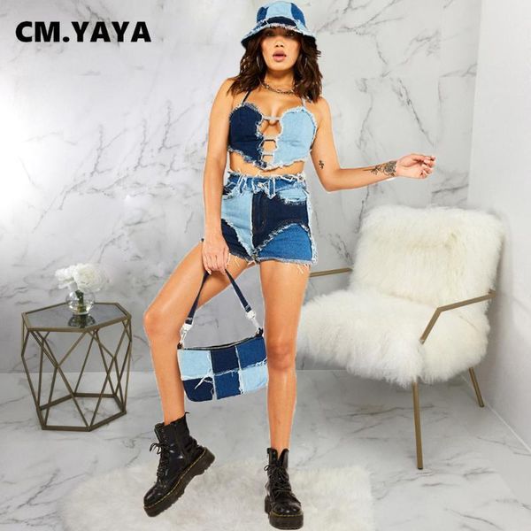 women's jeans cm.yaya women patchwork ripped low waist pockets zipper stretchy bodycon denim shorts fashion high streetwear summer, Blue
women's jeans cm.yaya women patchwork ripped low waist pockets zipper stretchy bodycon denim shorts fashion high streetwear summer, Blue