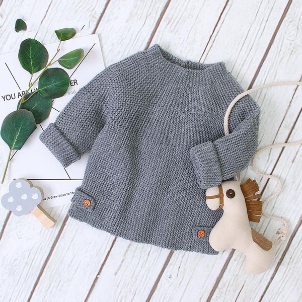 jackets lzh baby clothes store 2021 autumn girls boys pullover knit sweater little round neck one button jacket 0-3 years, Blue;gray
jackets lzh baby clothes store 2021 autumn girls boys pullover knit sweater little round neck one button jacket 0-3 years, Blue;gray