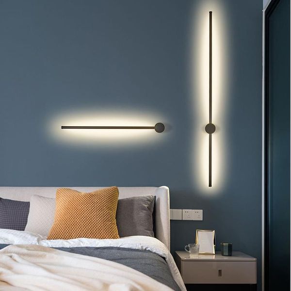 wall lamp gold/black modern led mirror light surface mount for living room restaurant bedroom l600mm~1400mm 
wall lamp gold/black modern led mirror light surface mount for living room restaurant bedroom l600mm~1400mm
