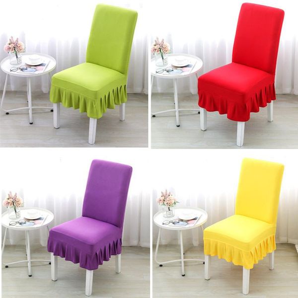 chair covers 1pcs solid color cover with skirt pleated stretch removable lid for dining room party el banquet home decoration
chair covers 1pcs solid color cover with skirt pleated stretch removable lid for dining room party el banquet home decoration