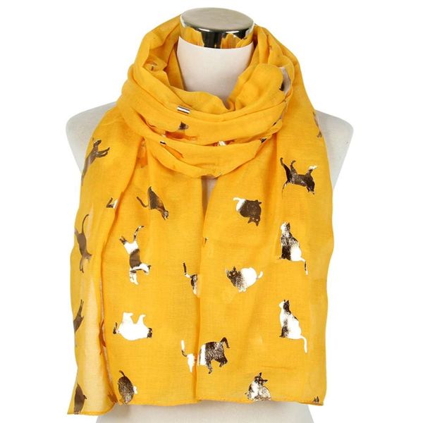 selling cat gilded polyester spring summer animal scarf can be used as shawl and neck, Blue;gray
selling cat gilded polyester spring summer animal scarf can be used as shawl and neck, Blue;gray