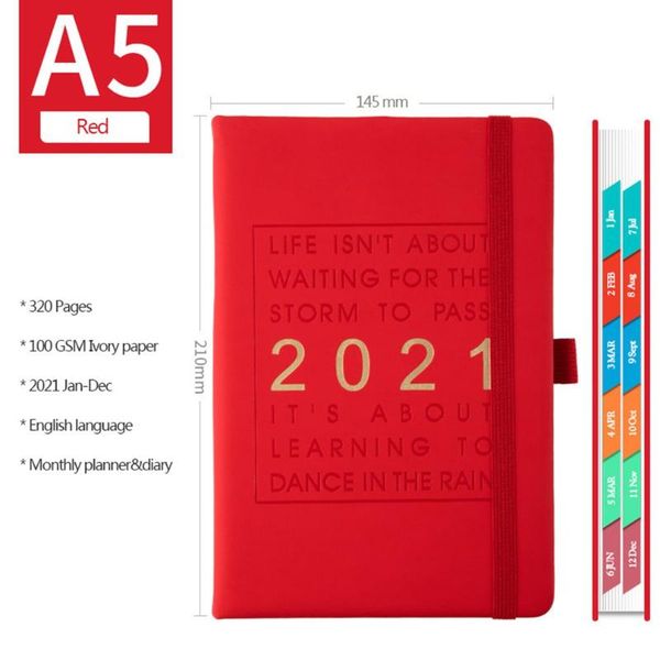 new fashion agenda 2021 jan-dec english language thicken notebook a5 leather soft cover school planner efficiency journal, Purple;pink
new fashion agenda 2021 jan-dec english language thicken notebook a5 leather soft cover school planner efficiency journal, Purple;pink