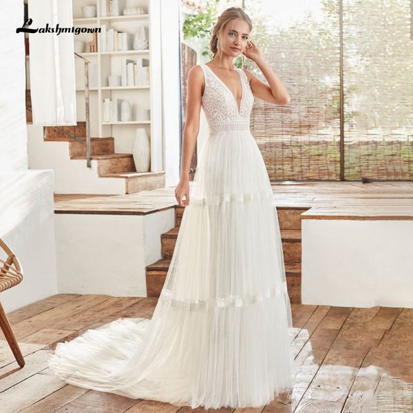 new wedding es v-neck sleeveless summer beach simple a line bridal gowns vestido de noiva 2021 f42f, White
new wedding es v-neck sleeveless summer beach simple a line bridal gowns vestido de noiva 2021 f42f, White
