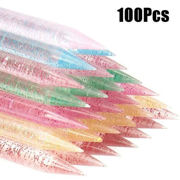 cuticle pushers 100pcs/pack reusable nail art pusher double end pick rhinestones crystal stick remove manicures tools
cuticle pushers 100pcs/pack reusable nail art pusher double end pick rhinestones crystal stick remove manicures tools