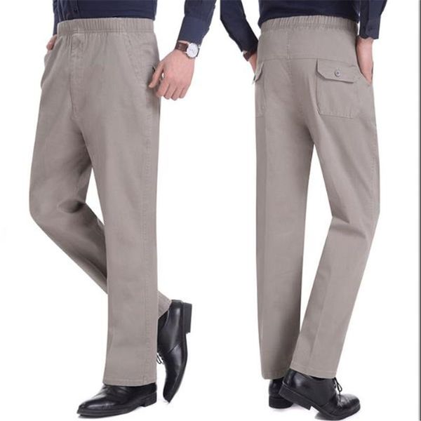 men's pants man spring plus size high elastic waist straight full length male summer autumn pocket 100% cotton loose trousers capris, Black
men's pants man spring plus size high elastic waist straight full length male summer autumn pocket 100% cotton loose trousers capris, Black