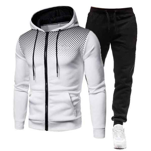 jogging clothing autumn winter casual tracksuit male sportswear gym sweat suit men's zipper hoodie+pants two pieces sets football 2022, Black;red
jogging clothing autumn winter casual tracksuit male sportswear gym sweat suit men's zipper hoodie+pants two pieces sets football 2022, Black;red