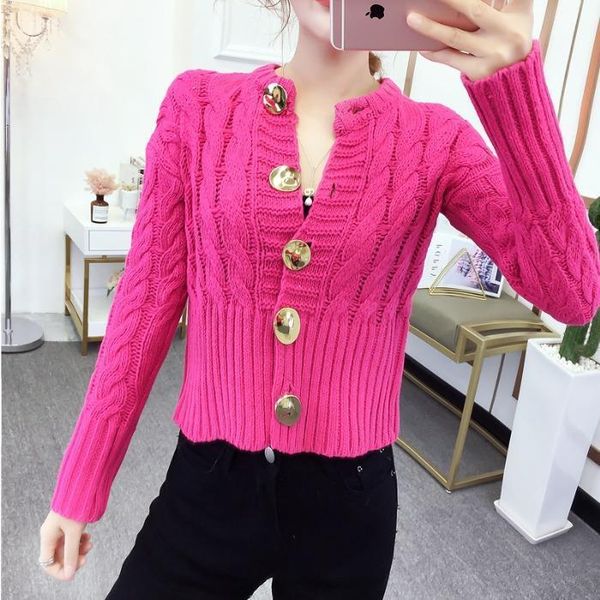 2021 new women spring autumn cardigan long sleeve short sweater coat female ribbed knitted cropped casual ladies outerwear l555s519, White;black
2021 new women spring autumn cardigan long sleeve short sweater coat female ribbed knitted cropped casual ladies outerwear l555s519, White;black