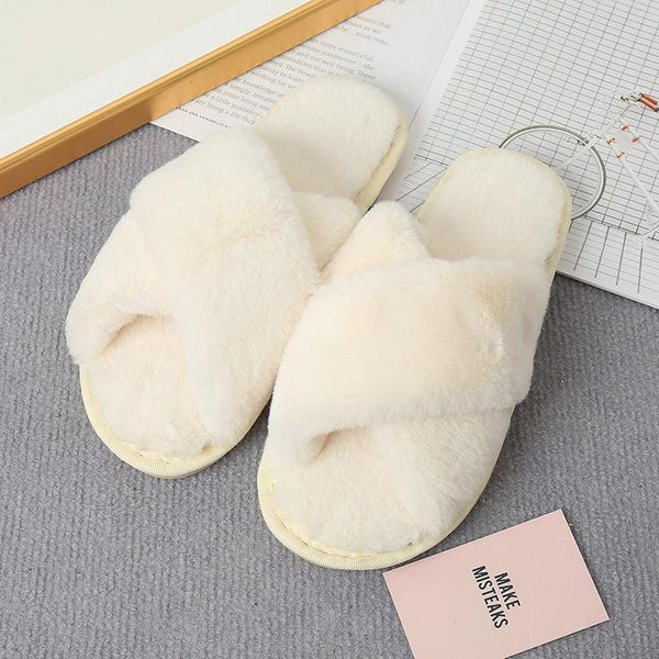 slippers faux fur slides women furry for woman female indoor shoes fluffy plush with flip flops size 40 41, Black
slippers faux fur slides women furry for woman female indoor shoes fluffy plush with flip flops size 40 41, Black