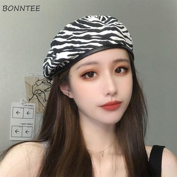 berets women zabra-striped trendy summer breathable flat caps femme modern girls charm ulzzang street casual ins, Blue;gray
berets women zabra-striped trendy summer breathable flat caps femme modern girls charm ulzzang street casual ins, Blue;gray