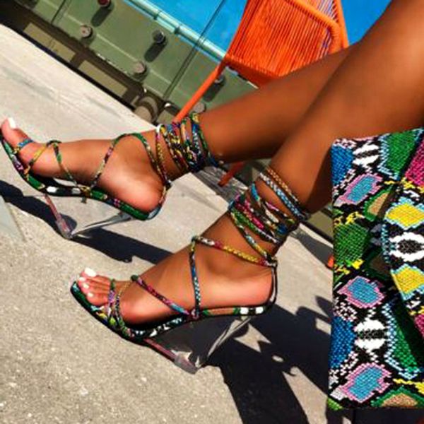 2021 new fashion transparent high heel summer cross strap lace-up ladies shoes women gladiator sandals m3ku, Black
2021 new fashion transparent high heel summer cross strap lace-up ladies shoes women gladiator sandals m3ku, Black