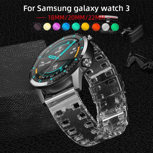 watch bands 18 20 22mm silicone transparent straps for samsung galaxy 3 45/41mm band gear s3 replacement huawei gt 2e honor magic, Black;brown
watch bands 18 20 22mm silicone transparent straps for samsung galaxy 3 45/41mm band gear s3 replacement huawei gt 2e honor magic, Black;brown