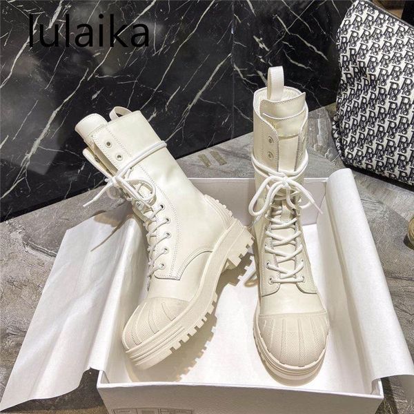 boots autumn winter white black shell toe pu leather ankle women round lace up shoes woman fashion motorcycle platform 35-40
boots autumn winter white black shell toe pu leather ankle women round lace up shoes woman fashion motorcycle platform 35-40