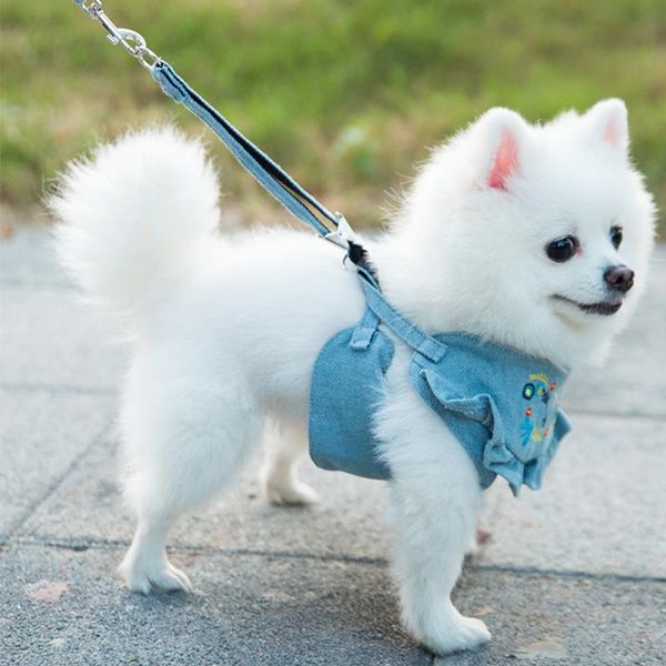 dog collars & leashes fulue jean cat leash harness lead embroidery adjustable vest stainless steel buckle leads small medium pets clothes su
dog collars & leashes fulue jean cat leash harness lead embroidery adjustable vest stainless steel buckle leads small medium pets clothes su