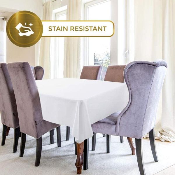 table cloth 1pc white tablecloth el banquet wedding party pure coffee dining room color rectangle glossy k2l9
table cloth 1pc white tablecloth el banquet wedding party pure coffee dining room color rectangle glossy k2l9