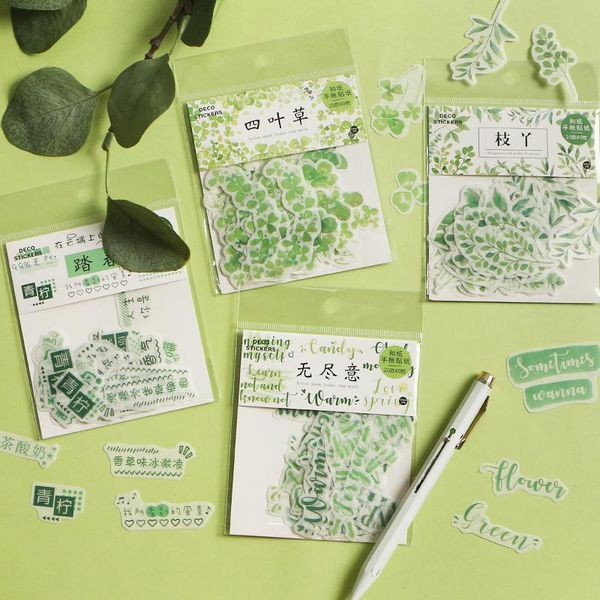 cute green plant leaf shape stickers set scrapbooking notebook decoration music note shape diy adhesive sticker
cute green plant leaf shape stickers set scrapbooking notebook decoration music note shape diy adhesive sticker