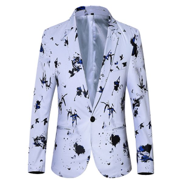 luxury mens luxury floral printed suit blazers night club stage wedding single breasted jacket ternos masculino luxo 5xl 6xl, White;black
luxury mens luxury floral printed suit blazers night club stage wedding single breasted jacket ternos masculino luxo 5xl 6xl, White;black