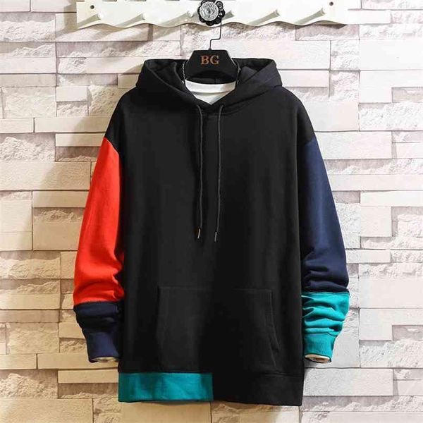 hoodies men sweatshirts brand clothing arrival patchwork hoodie tracksuit 210813, Black
hoodies men sweatshirts brand clothing arrival patchwork hoodie tracksuit 210813, Black