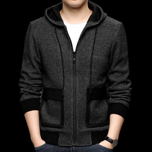 2021 new mens hooded sweater coats autumn winter wool blend solid loose comfortable casual cardigan jacket men 3hdd, Black
2021 new mens hooded sweater coats autumn winter wool blend solid loose comfortable casual cardigan jacket men 3hdd, Black