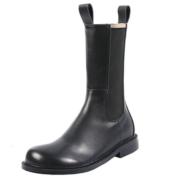 boots qaulity ankle 2021 autumn est chunky low heels shoes woman winter genuine leather office lady casual, Black
boots qaulity ankle 2021 autumn est chunky low heels shoes woman winter genuine leather office lady casual, Black