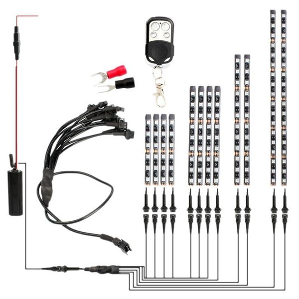 interior&external lights 12pcs motorcycle car atmosphere light rf rgb colorful strip led flashing glow neon with remote
interior&external lights 12pcs motorcycle car atmosphere light rf rgb colorful strip led flashing glow neon with remote