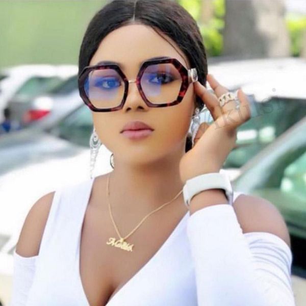 fashion sunglasses frames red leopard women polygon clear glasses reading eyeglasses optical thick frame clean flat mirror, Black
fashion sunglasses frames red leopard women polygon clear glasses reading eyeglasses optical thick frame clean flat mirror, Black