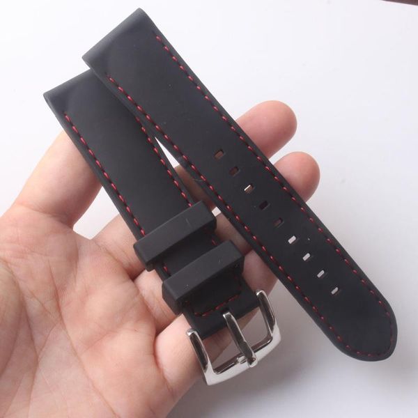 watch bands silicone watchband 20mm band accessories strap rubber bracelet belt waterproof black with red line, Black;brown
watch bands silicone watchband 20mm band accessories strap rubber bracelet belt waterproof black with red line, Black;brown