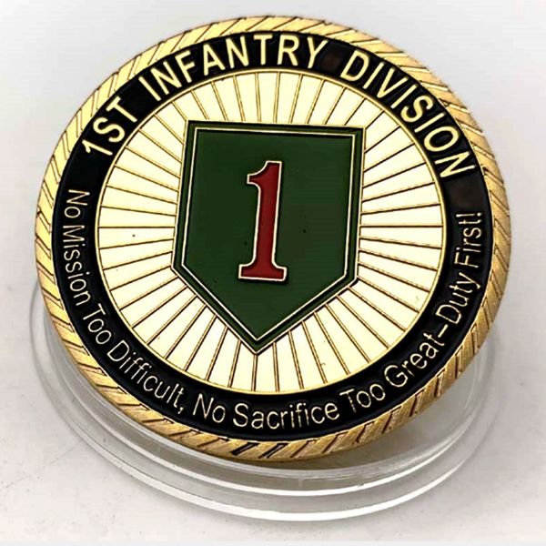 1775 non magnetic usa challenge military craft army 1st infantry division great duty soldier honor gold plated value coin collection medal
1775 non magnetic usa challenge military craft army 1st infantry division great duty soldier honor gold plated value coin collection medal