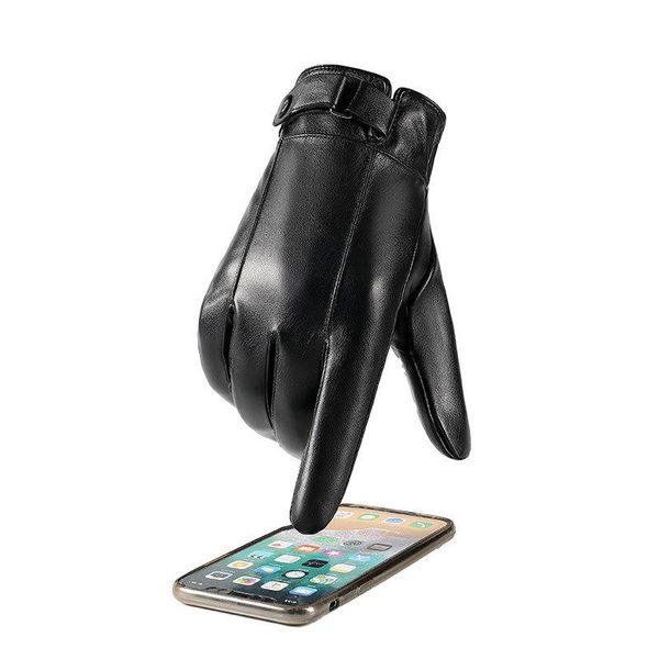 cycling gloves pu leather motorcycle touch screen full finger winter warm outdoor sports protection riding cross dirt bike, Black
cycling gloves pu leather motorcycle touch screen full finger winter warm outdoor sports protection riding cross dirt bike, Black