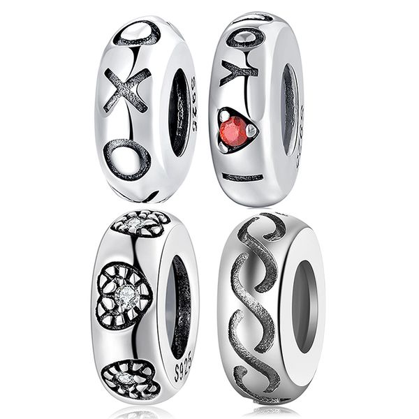 925 sterling silver red cz letter i love you fine spacer ser beads fit original european charm bracelet jewelry making q0531, Black
925 sterling silver red cz letter i love you fine spacer ser beads fit original european charm bracelet jewelry making q0531, Black