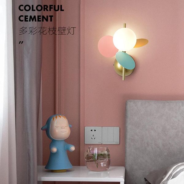 wall lamp modern contracted children room nordic bedroom bedside el corridor decorative light
wall lamp modern contracted children room nordic bedroom bedside el corridor decorative light