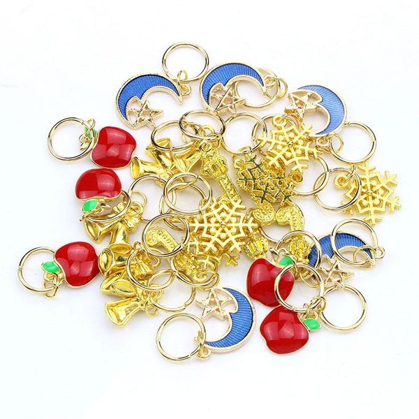 hair clips & barrettes 50pcs christmas series dreadlock braid pins rings diy cuff jewelry pendants, Golden;silver
hair clips & barrettes 50pcs christmas series dreadlock braid pins rings diy cuff jewelry pendants, Golden;silver
