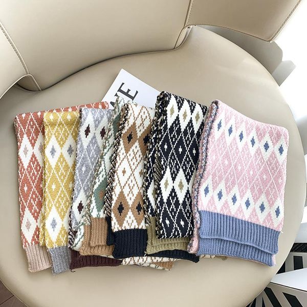 scarves warm kids classic plaid knit shawls collar thickening scarf baby boys and girls winter knitted clothes, Blue;gray
scarves warm kids classic plaid knit shawls collar thickening scarf baby boys and girls winter knitted clothes, Blue;gray