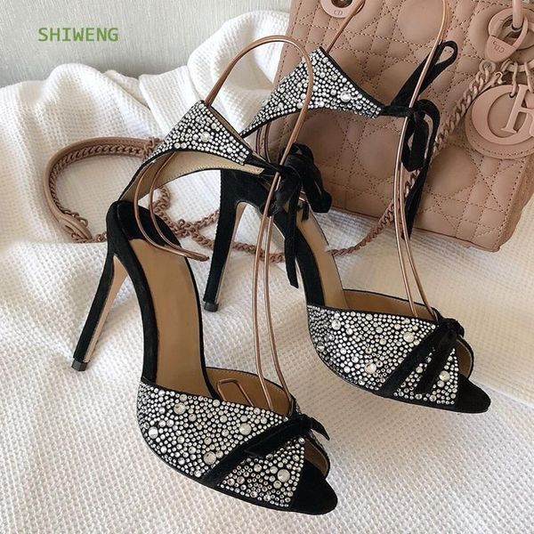 sandals 2021 women high heels crystal elegant wedding party summer bridal stiletto sandles, Black
sandals 2021 women high heels crystal elegant wedding party summer bridal stiletto sandles, Black