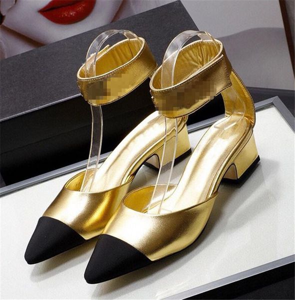 sandals sheepskin women 2021 summer designer brand med heels pumps shoes lady party wedding, Black
sandals sheepskin women 2021 summer designer brand med heels pumps shoes lady party wedding, Black
