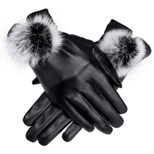 fingerless gloves 2021 women ladies leather autumn winter bow warm driving plus velvet mittens black color, Blue;gray
fingerless gloves 2021 women ladies leather autumn winter bow warm driving plus velvet mittens black color, Blue;gray