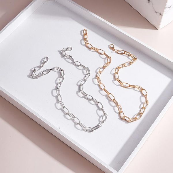 chokers hiphop alloy necklaces for wmen men simple style gold silver color necklace rock party jewelry accessories, Golden;silver
chokers hiphop alloy necklaces for wmen men simple style gold silver color necklace rock party jewelry accessories, Golden;silver