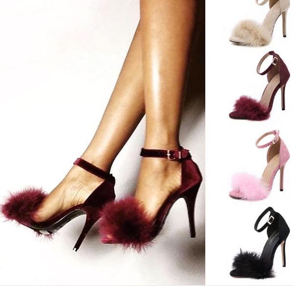 dress shoes fur thin high heels pointed sandals party slides sandalias mujer sapato feminino women summer pumps woman sa0051, Black
dress shoes fur thin high heels pointed sandals party slides sandalias mujer sapato feminino women summer pumps woman sa0051, Black