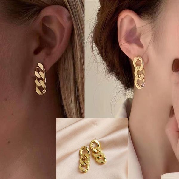 stud fashion ladies korean earrings geometric luxury pendant metal retro punk chain jewelry party banquet gift, Golden;silver
stud fashion ladies korean earrings geometric luxury pendant metal retro punk chain jewelry party banquet gift, Golden;silver
