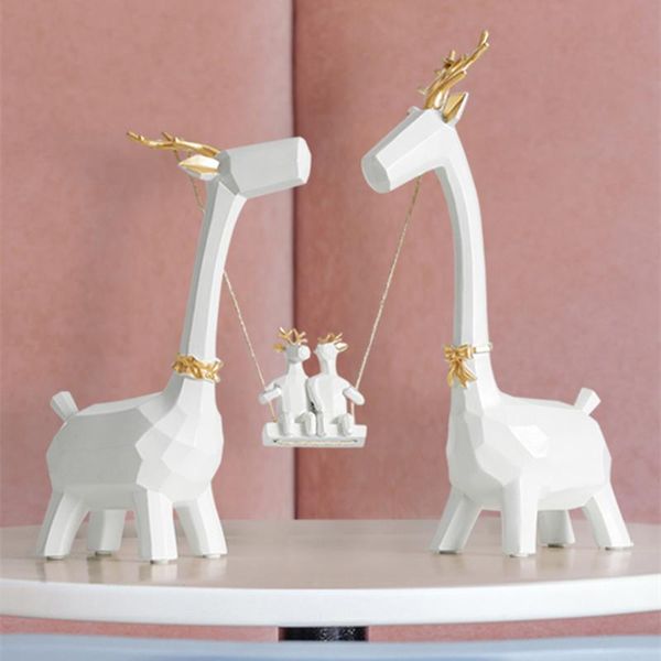 decorative objects & figurines 3pcs/set nordic lucky family deer figurine animal statue creative resin crafts home decoration living room we
decorative objects & figurines 3pcs/set nordic lucky family deer figurine animal statue creative resin crafts home decoration living room we