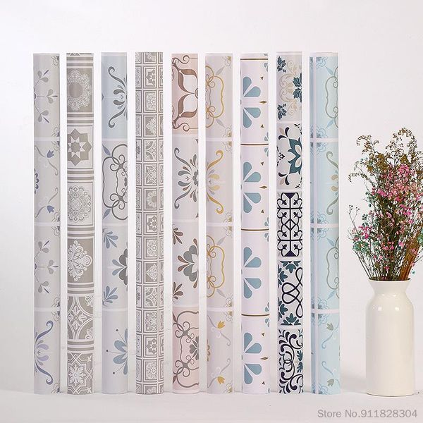 wallpapers self adhesive bohemia wallpaper for walls bathroom kitchen flooring wall decor waterproof peel and stick contact paper