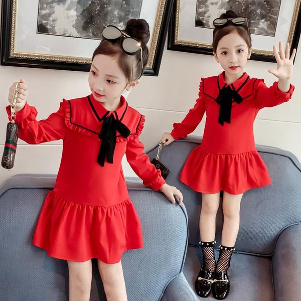 girl's dresses baby girls summer spring bowknot cloth formal kids fashion casual children cute long sleeve red solid color 2021, Red;yellow
girl's dresses baby girls summer spring bowknot cloth formal kids fashion casual children cute long sleeve red solid color 2021, Red;yellow